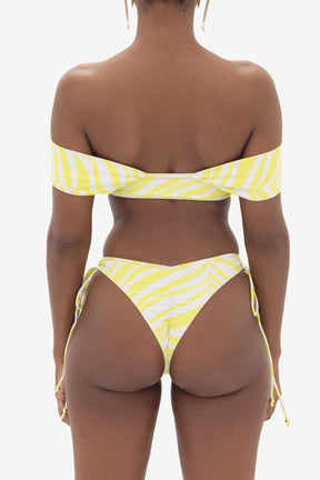 Zebina Swim Crop