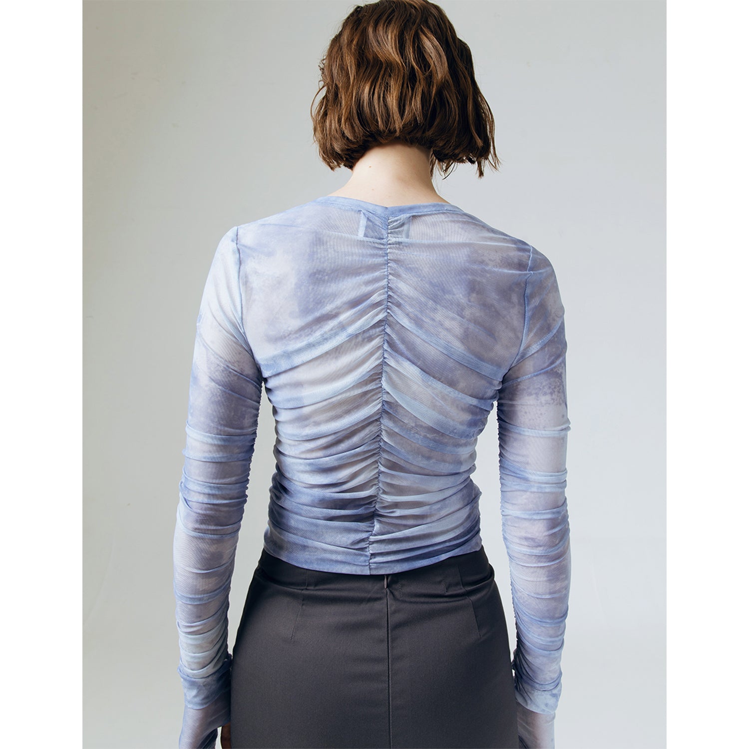 KARLIE SHEER HAND DETAILED TOP