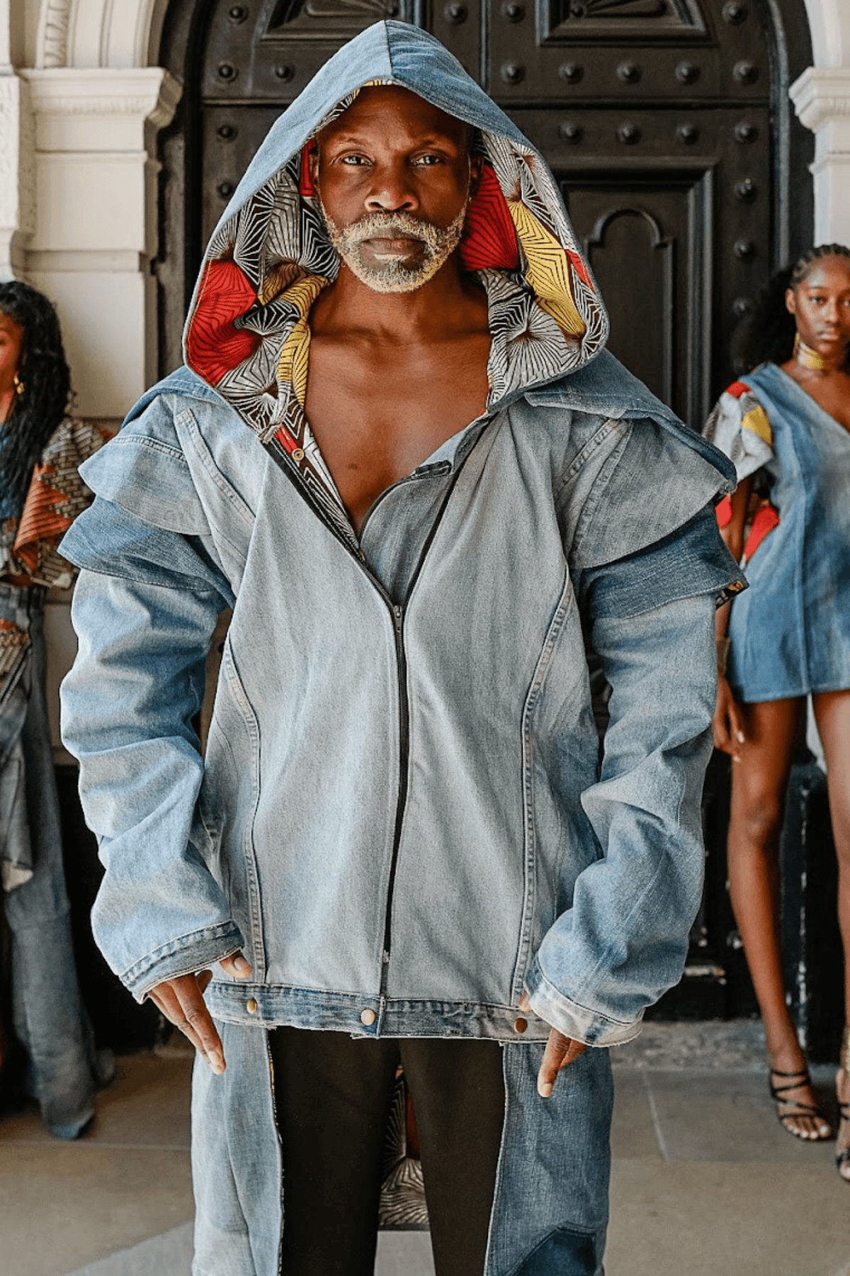 The Hooded Denim Jacket
