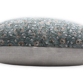 Unique Block Print Thick Linen Pillow Cover - Himachal