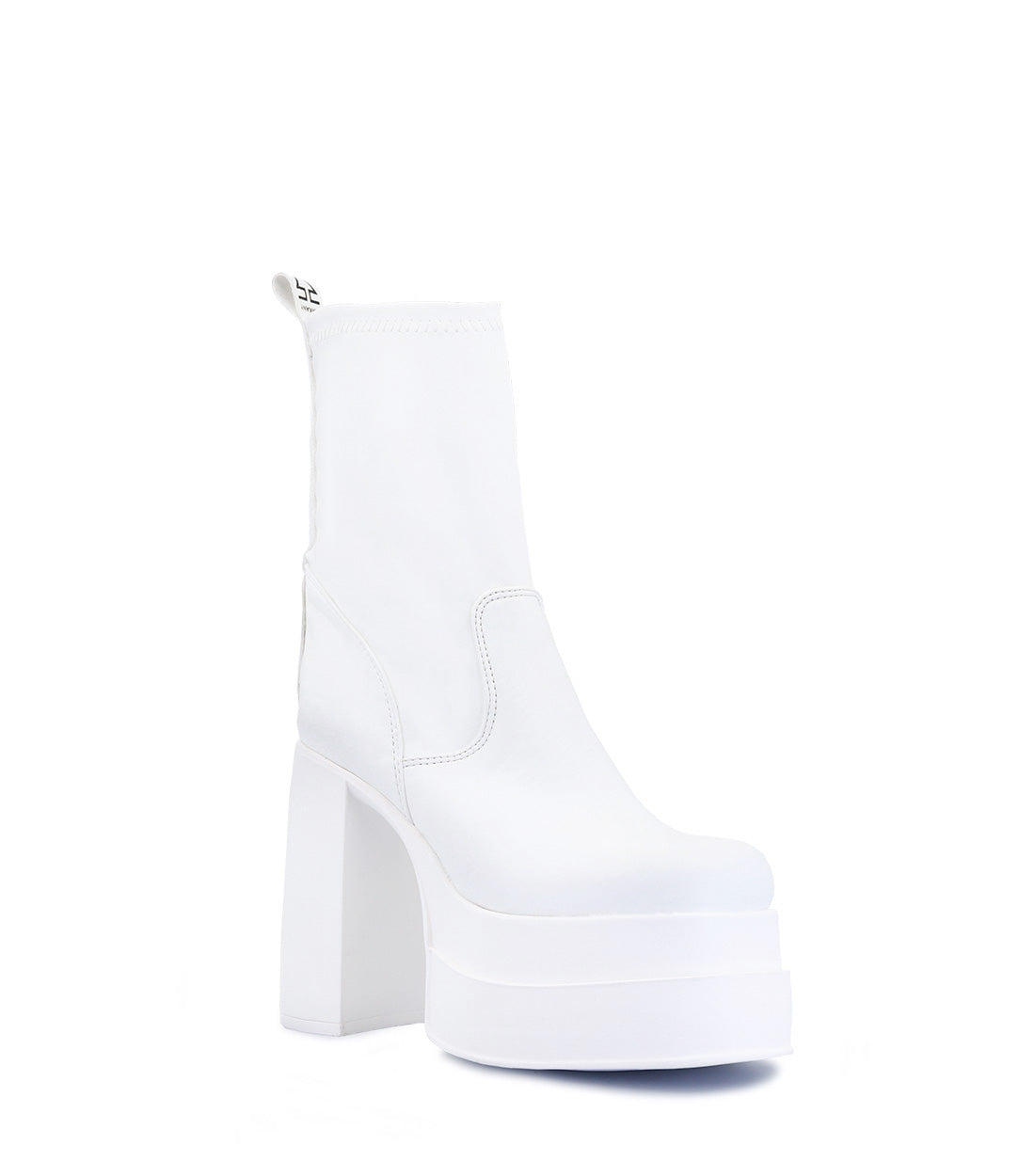 Stylish Animal-Friendly Off-White Booties Conte