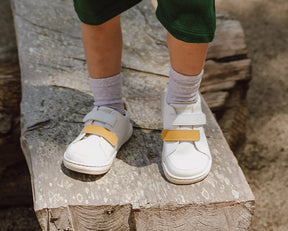 PUMO WHITE / Barefoot Classic Kids' Sneakers