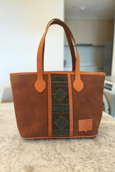 Signature Leather Tote Bag