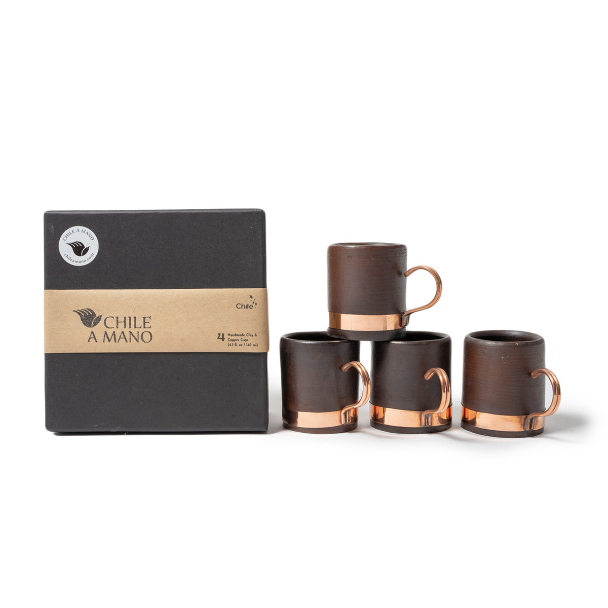 Chilean Espresso Duo – Clay & Copper Craftsmanship