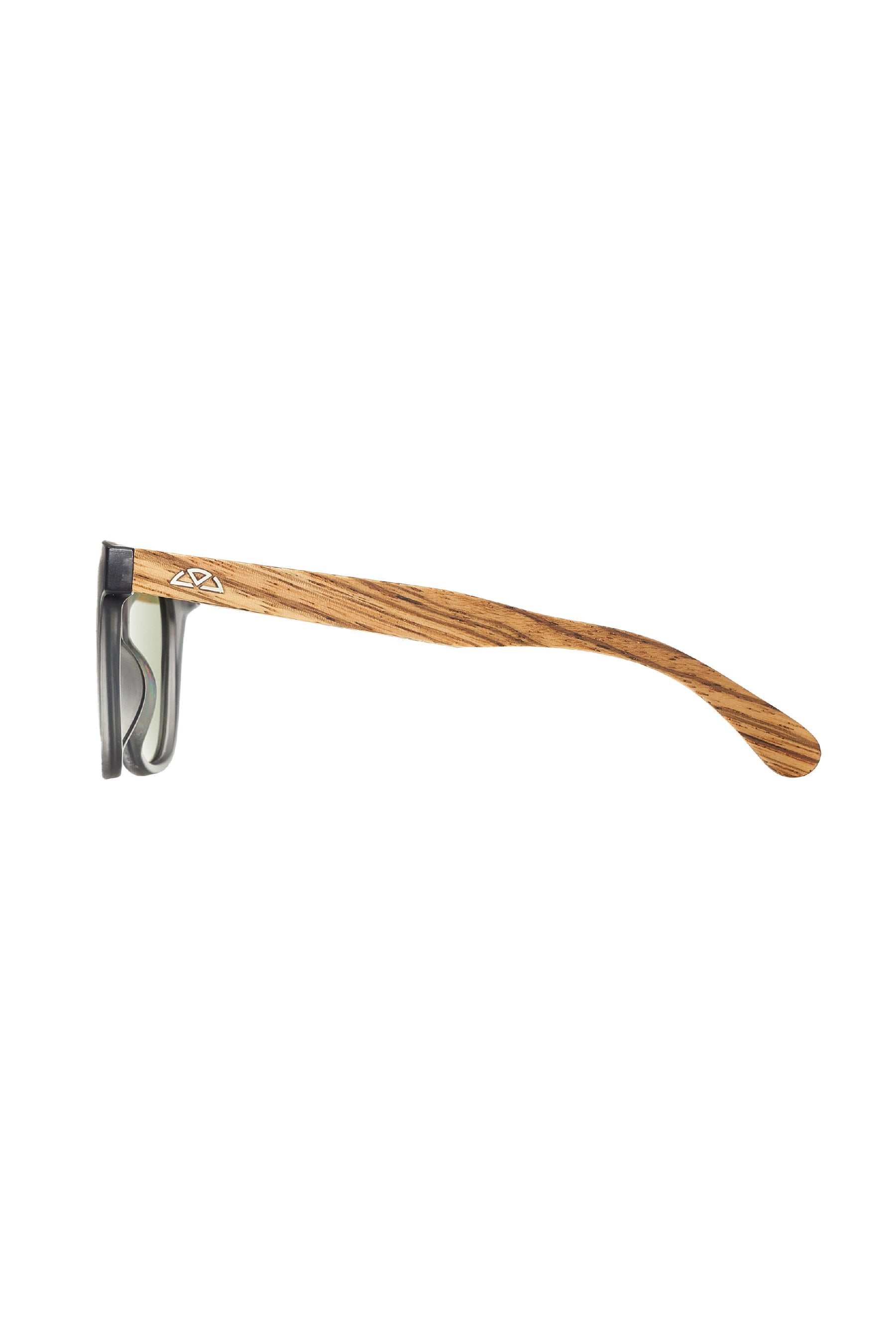 Grey Cat-Eye Wooden Sunglasses - INTI