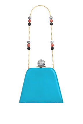 Josephine - Ball Frame Calfskin Leather Bag