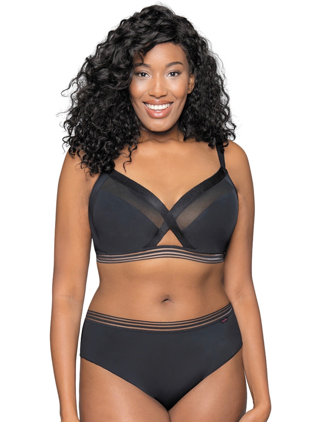 Curvy Kate Unwind Bralette Black