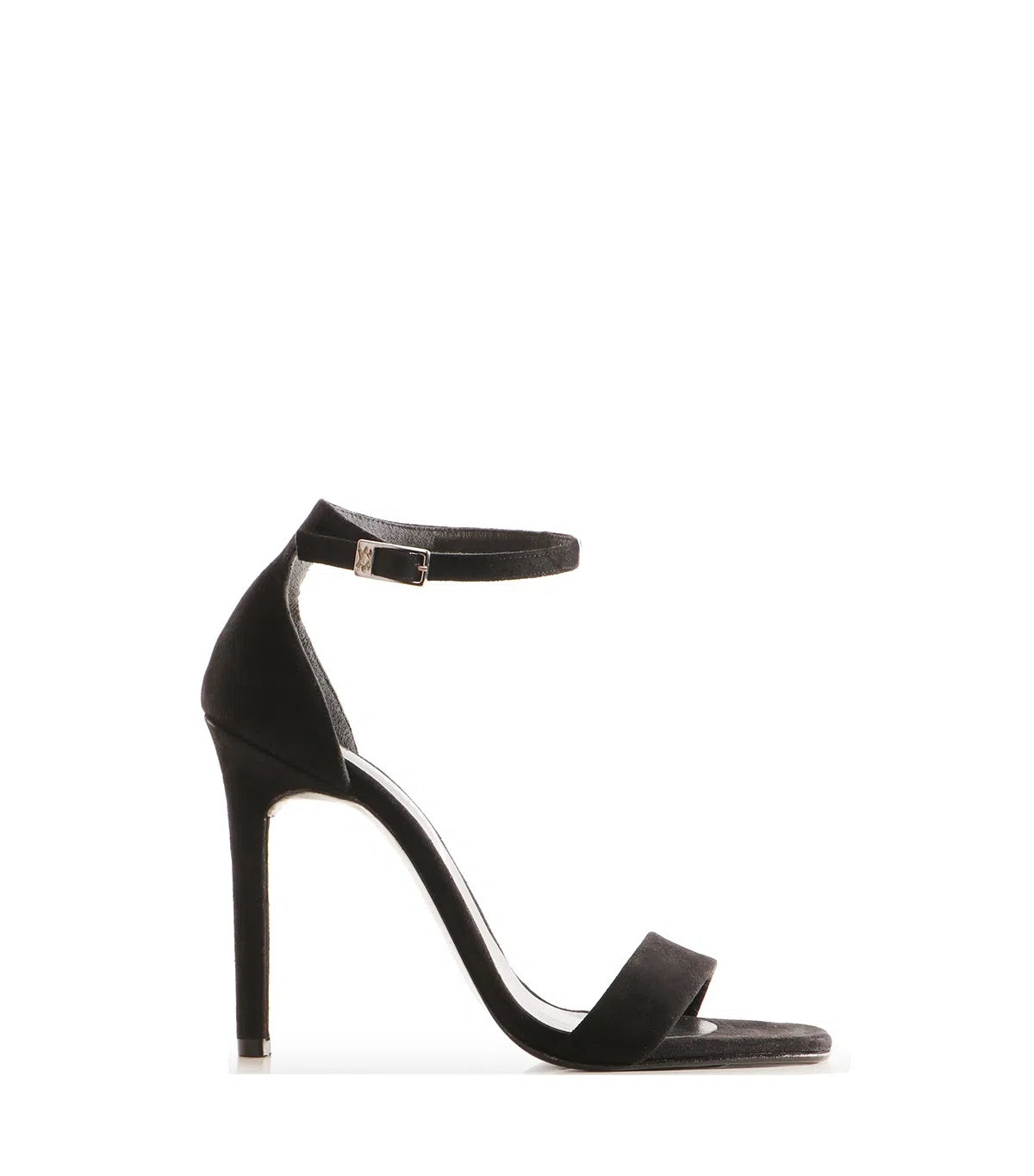 Elegant Goat Suede Heeled Sandals Bar10
