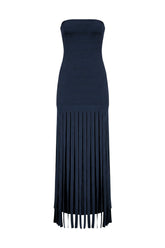 AYLA DRESS - NAVY