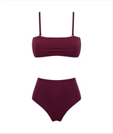 The Naomi Burgundy Bikini Set