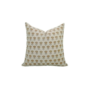 Bohemian Hand Block Print Pure Linen Pillow Cover- Kohinoor