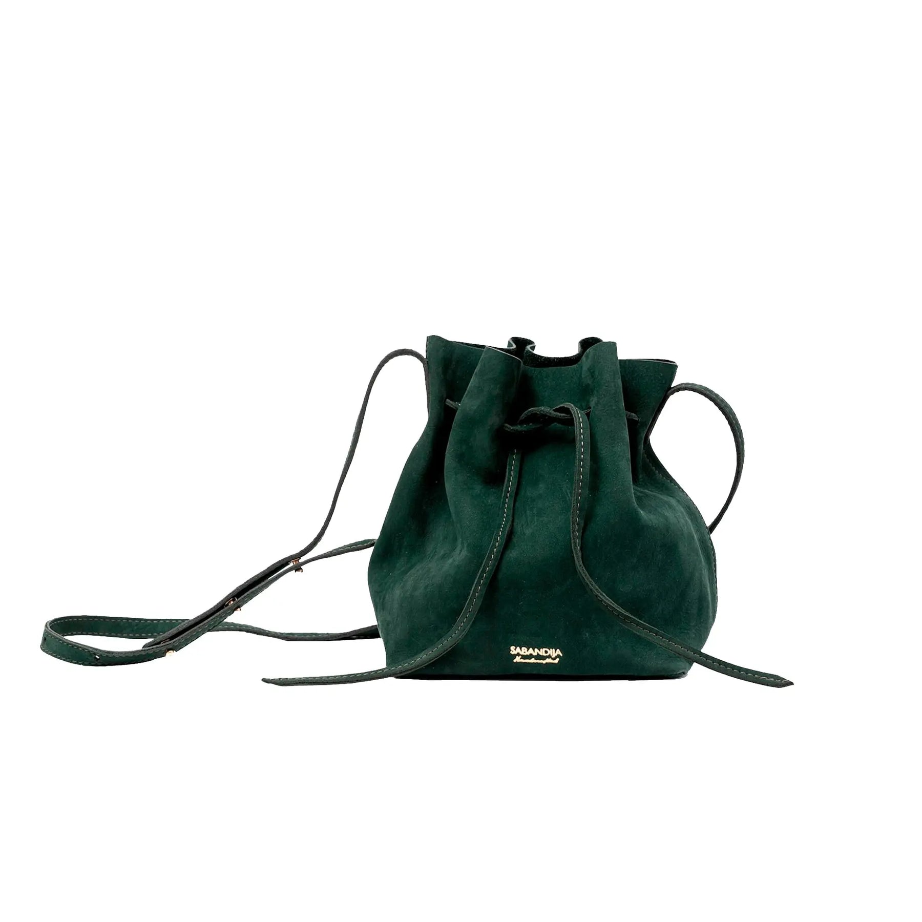 Courtesy Suede Crossbody Bag