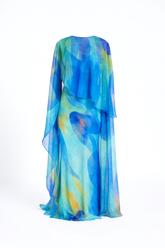 IRIS CAPE- TURQUOISE CHEMI