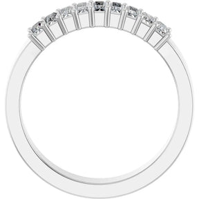 1/2 CT Lab-Grown Baguette Diamond Band in 14K Gold