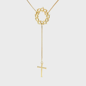 Crown Of Thorns Y Necklace