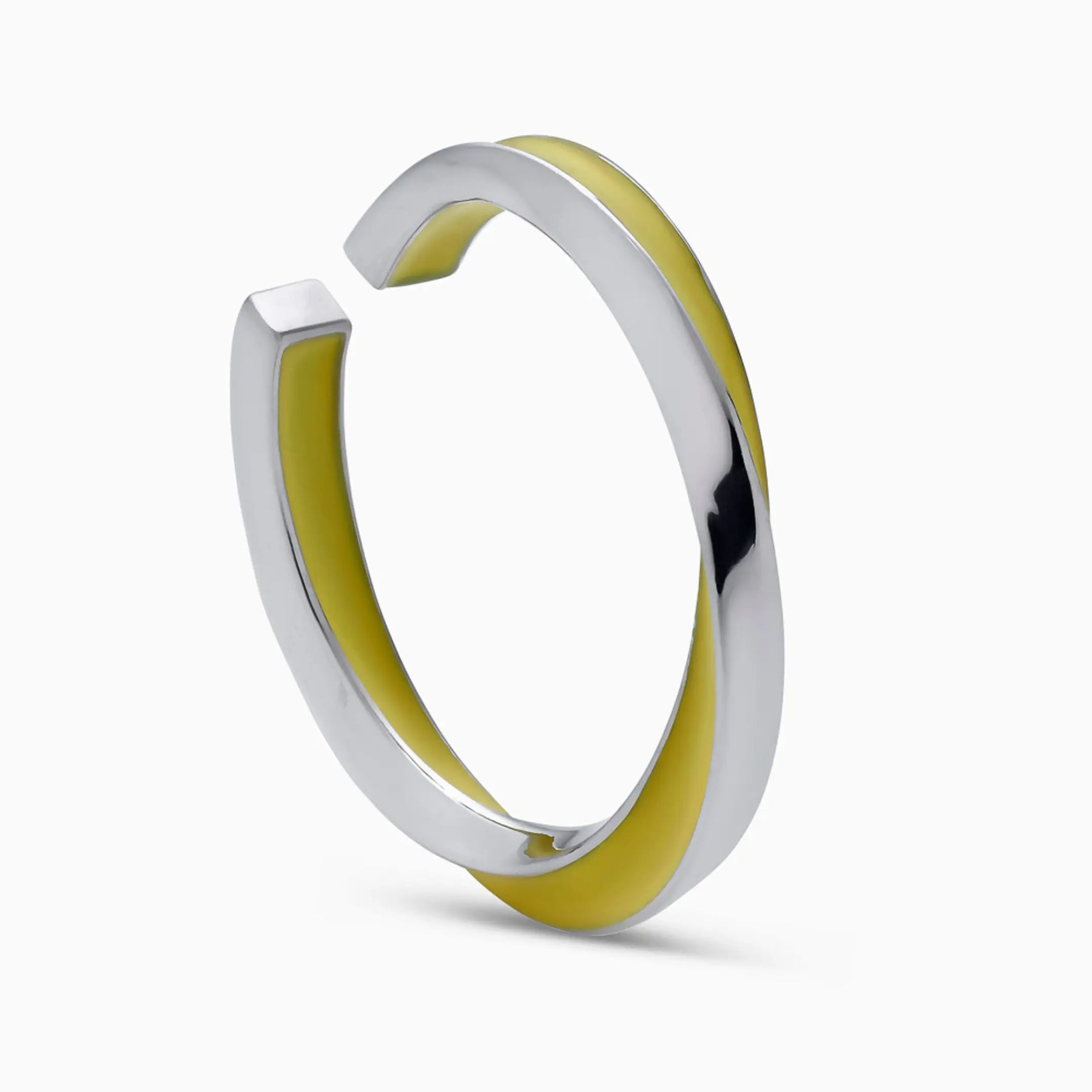 Lilo Color Side Ring - Silver