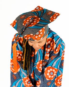 Nyame Adom Graduation Gown and Cap