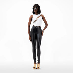 Cowrie Shell Embellished Tank Top