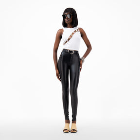 Cowrie Shell Embellished Tank Top
