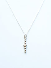 : /AH-MI/ Friendship & Travel Sterling Silver Lariat Necklace