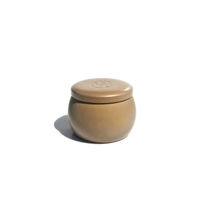Mini Scented Travel Candle With Cotton Wick In Hinoki Flower