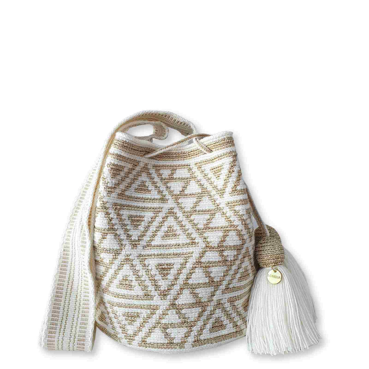 Herencia (Gold) Wayuu Bag - Medium