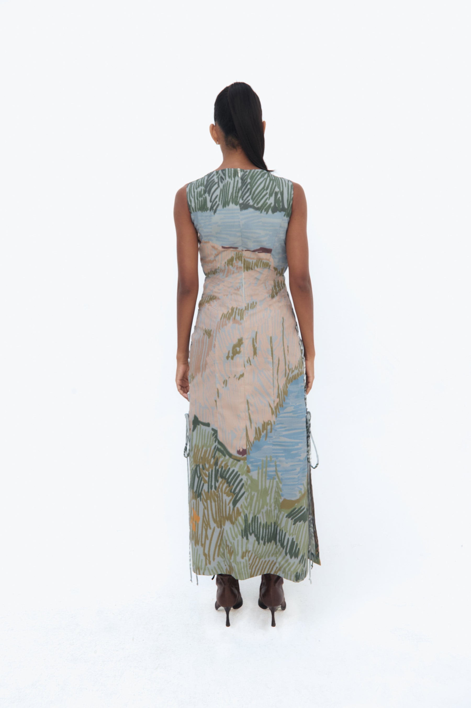 Bruma Lace Side Dress