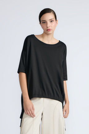 Amaya Asymmetric Buckle Top