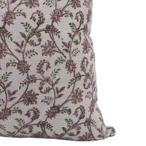 Hand Block Print Thick linen designer Pillow Cover- Varanasi