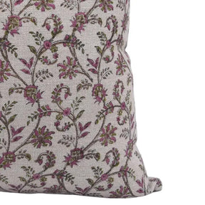 Hand Block Print Thick linen designer Pillow Cover- Varanasi