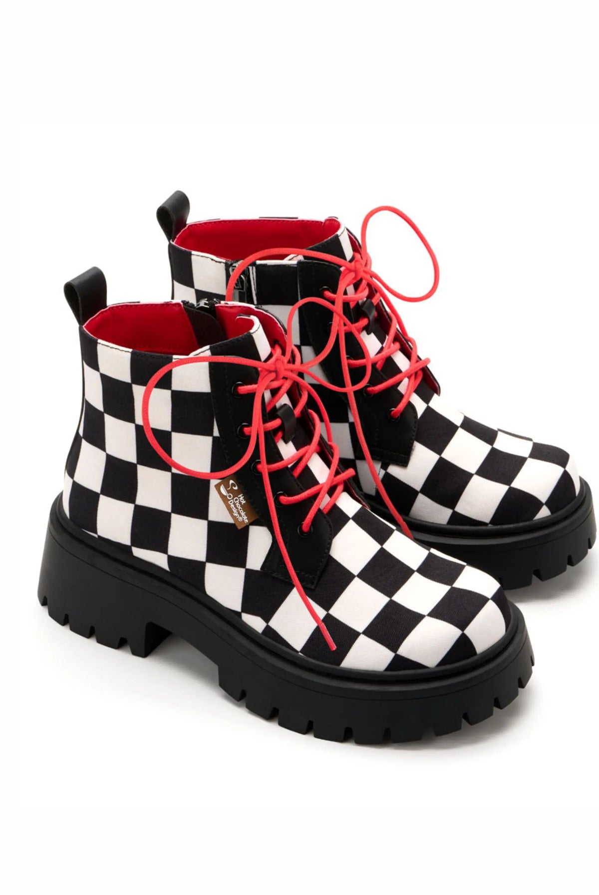 Checkmate Chunky Platform  Boots