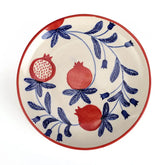 Indian Anaar plate, Red- 7x1 Inches