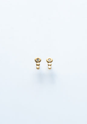 : /AH-MI/ Friendship & Travel Studs 24K