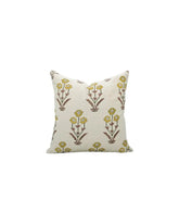 Unique Handcrafted Home Decor Block Printed Pure Linen Pillow Cover- Amitabh