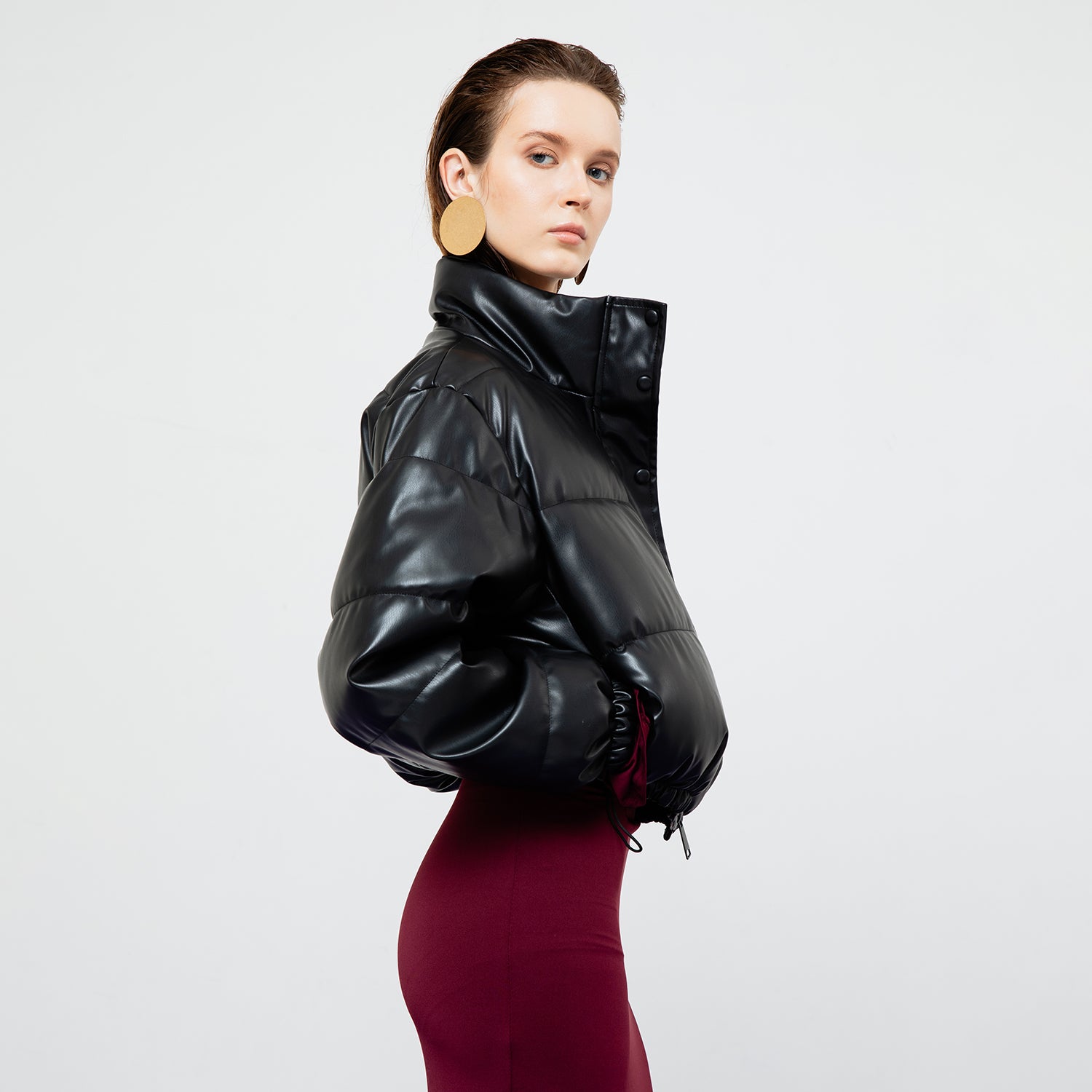 LYRA QUILTED LEATHER JACKET