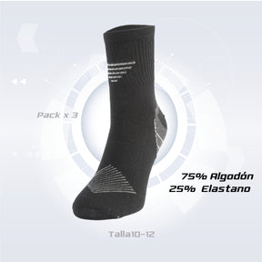 PACK DE 3 MEDIAS TENNIS