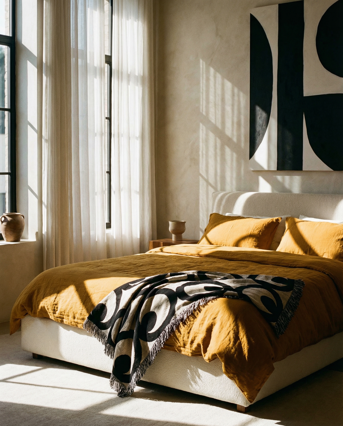 Mate Masie Cotton Knit Blanket