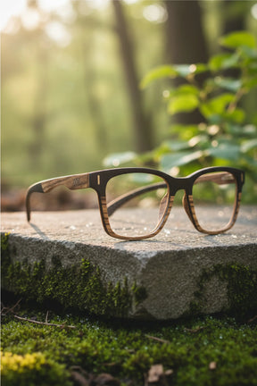 Zebra & Ebony Eyewear Frame - INTI