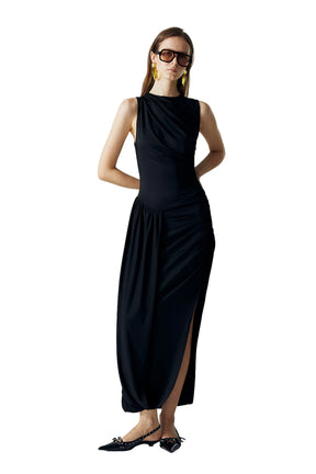 Evel Draped Dress