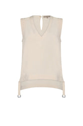 Valencia Drawstring Hem Blouse