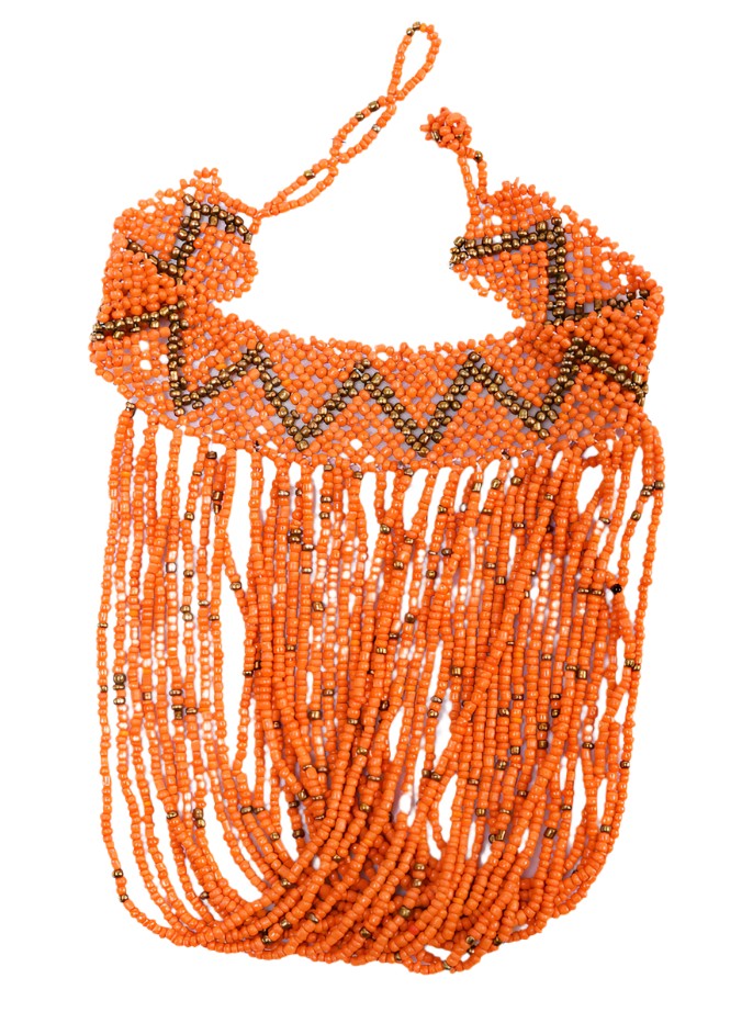 Shani African Beaded Choker Necklace for Women – Adjustable Handmade Maasai Jewelry