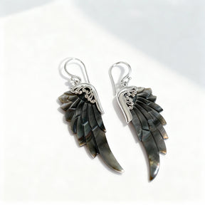 Midnight Earrings (Small, Sterling Silver)