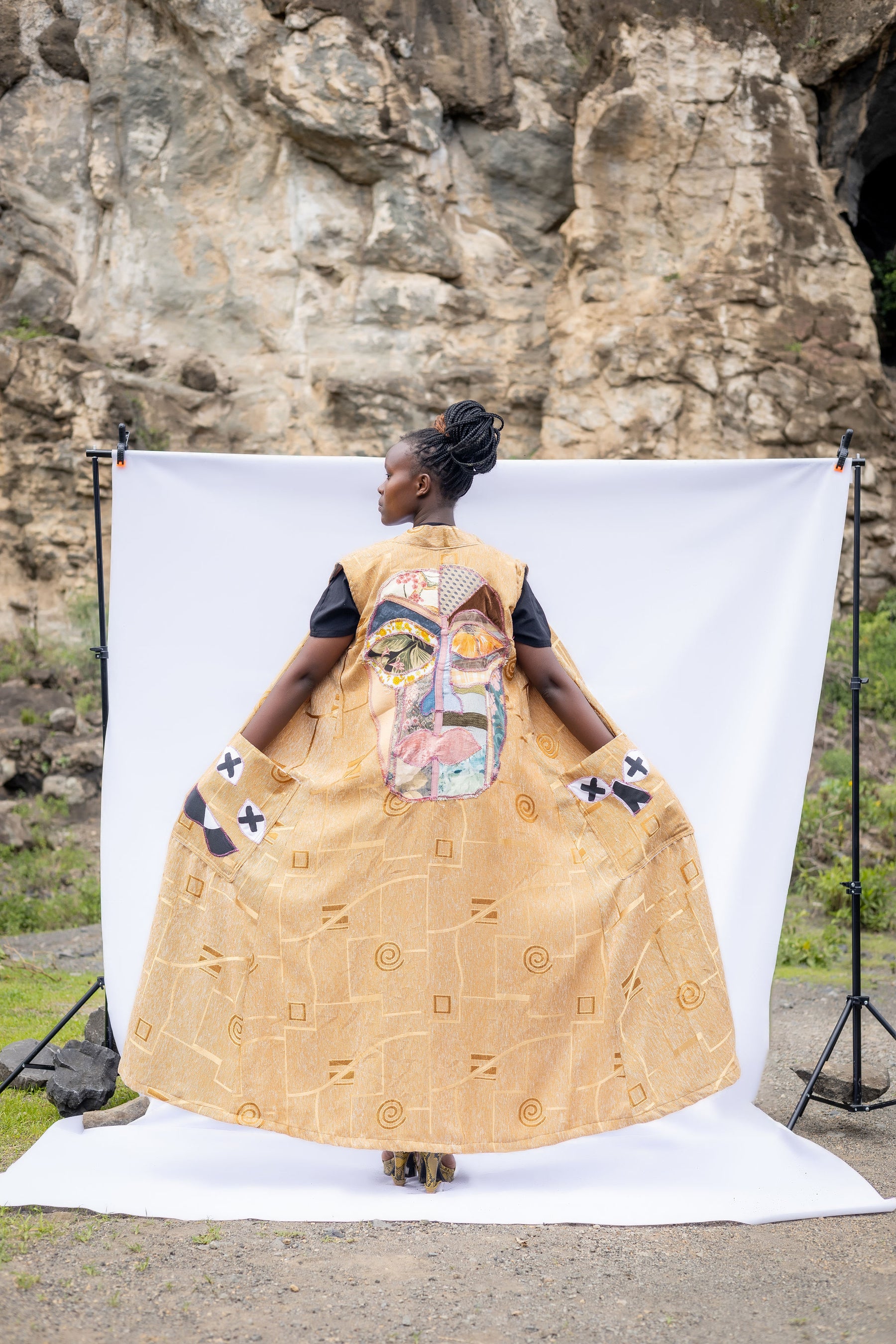 Asili - Dhahabu Kimono