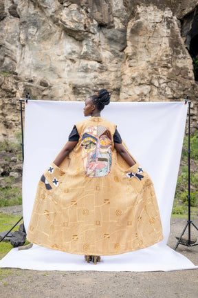 Asili - Dhahabu Kimono