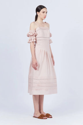 Gaetana Dress | Nude