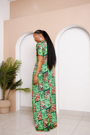 Adabeke Silk Ankara Kaftan