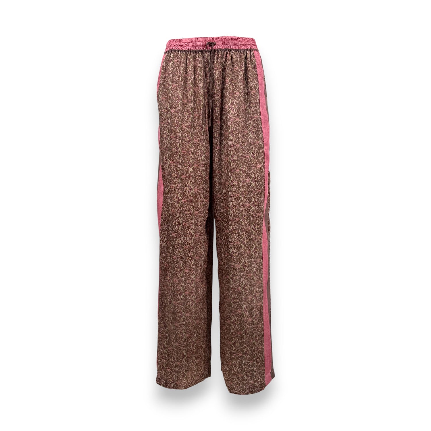Paisley Motif Pant with Stripe