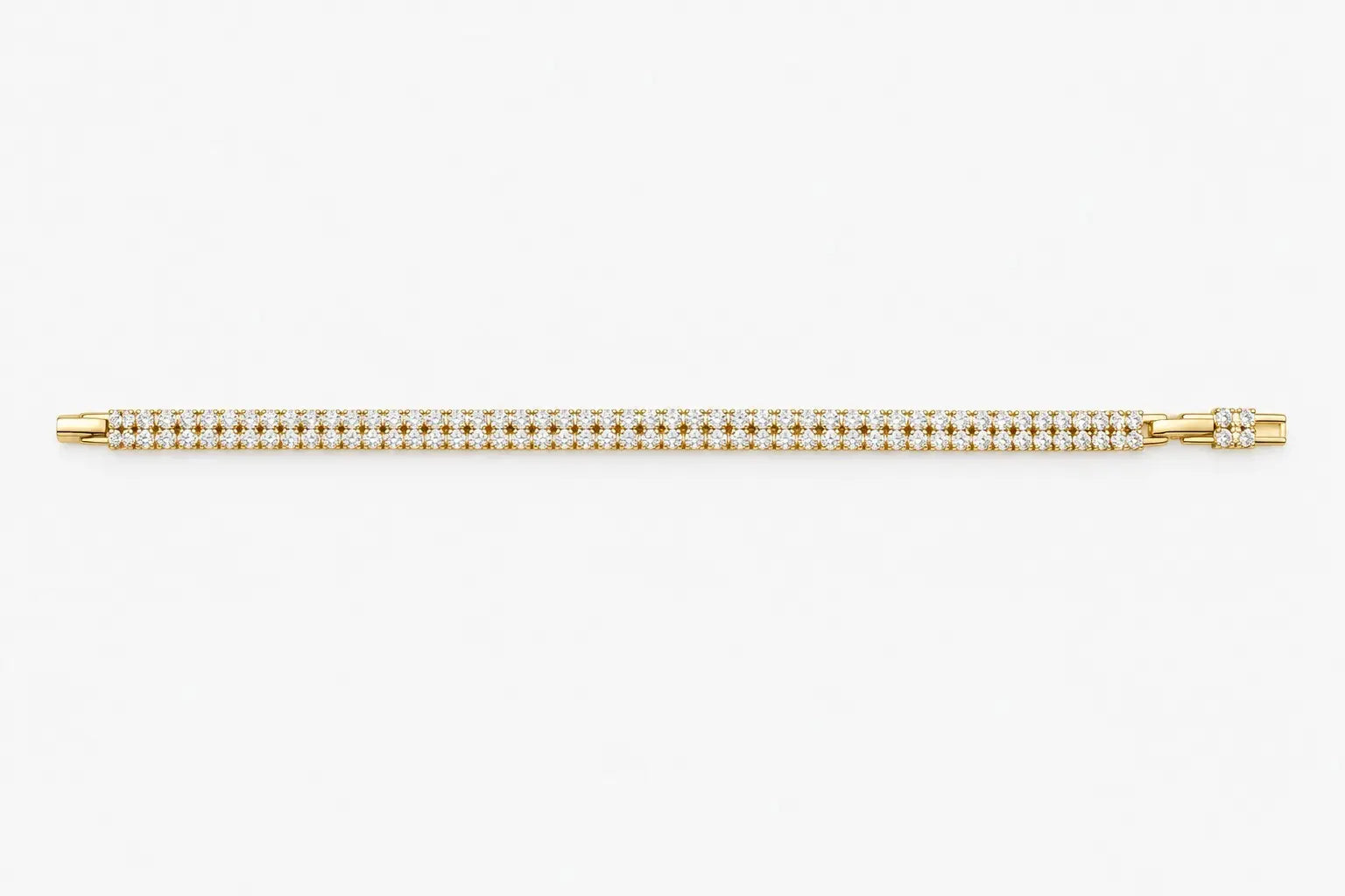 The Double Diamond Tennis Bracelet