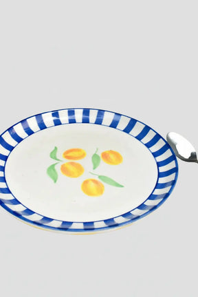 Ceramic Dessert Plate - Clemente ( Set Of 2 ), 7 Inches