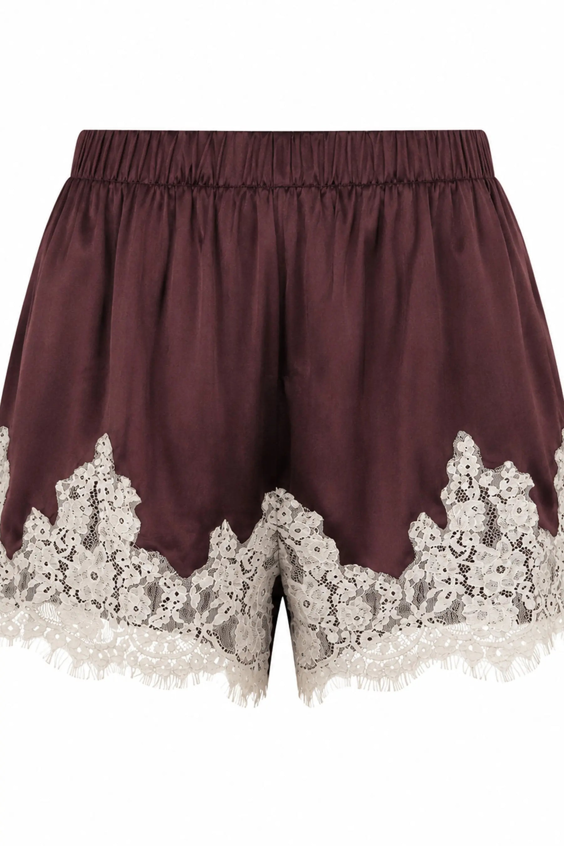 Rosalie Lace Satin Shorts